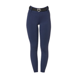 Legging femme Equestro taille haute avec passants de ceinture Marine blazer Bleu marine