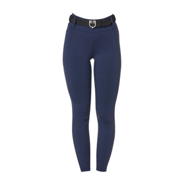 Legging femme Equestro taille haute avec passants de ceinture Marine blazer Bleu marine
