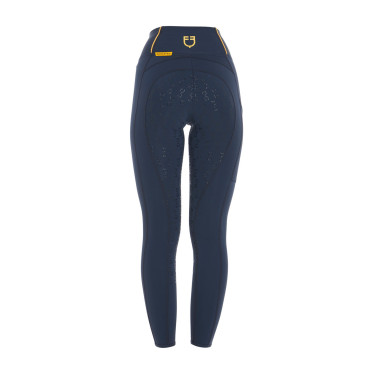 Legging femme Equestro léger coupe slim Marine blazer Bleu marine