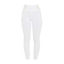 Dameslegging Equestro lichtgewicht slim fit Wit Dameslegging Equestro lichtgewicht slim fit Wit