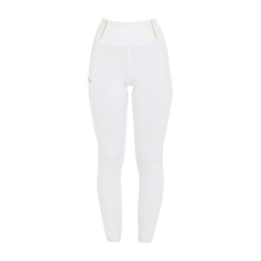 Dameslegging Equestro lichtgewicht slim fit Wit Dameslegging Equestro lichtgewicht slim fit Wit