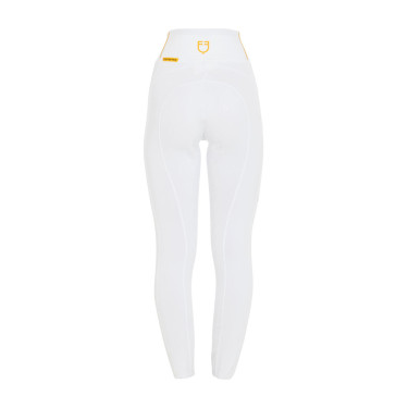 Dameslegging Equestro lichtgewicht slim fit Wit Dameslegging Equestro lichtgewicht slim fit Wit