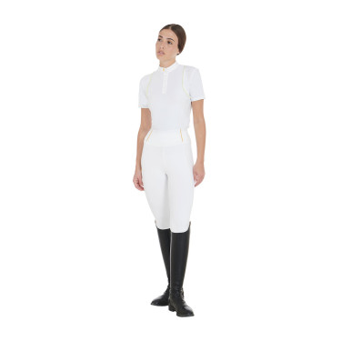 Dameslegging Equestro lichtgewicht slim fit Wit Dameslegging Equestro lichtgewicht slim fit Wit