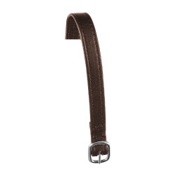 Equestro leren sporenriemen voor paardrijden – zilver