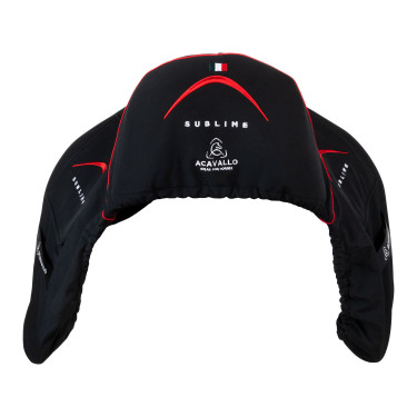 Housse de selle dressage Acavallo Sublime Noir Housse de selle dressage Acavallo Sublime Noir