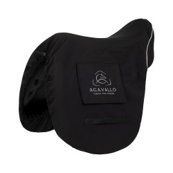 Housse de selle de dressage Acavallo Noir Housse de selle de dressage Acavallo Noir