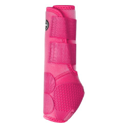 Achterste western peesbeschermers Platinum Pro Star Anatomic Fuchsia Roze Achterste western peesbeschermers Platinum Pro Star Anatomic Fuchsia Roze