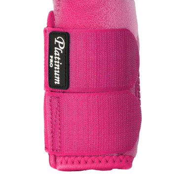 Achterste western peesbeschermers Platinum Pro Star Anatomic Fuchsia Roze Achterste western peesbeschermers Platinum Pro Star Anatomic Fuchsia Roze