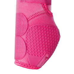 Achterste western peesbeschermers Platinum Pro Star Anatomic Fuchsia Roze Achterste western peesbeschermers Platinum Pro Star Anatomic Fuchsia Roze