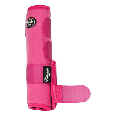 Achterste western peesbeschermers Platinum Pro Star Anatomic Fuchsia Roze Achterste western peesbeschermers Platinum Pro Star Anatomic Fuchsia Roze