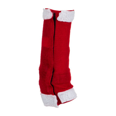 Guêtres cheval Supreme Christmas Collection Rouge