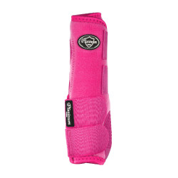 Guêtres antérieur western Platinum Pro Star Anatomic Fuchsia Rose