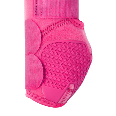 Guêtres antérieur western Platinum Pro Star Anatomic Fuchsia Rose