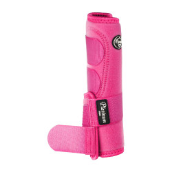 Guêtres antérieur western Platinum Pro Star Anatomic Fuchsia Rose