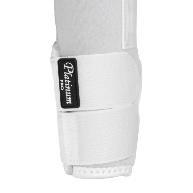 Guêtres antérieur western Platinum Pro Star Anatomic Blanc