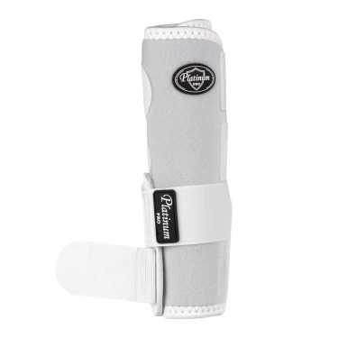 Guêtres antérieur western Platinum Pro Star Anatomic Blanc