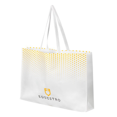 Grand sac shopping Equestro non-tissé (75×45×15 cm)