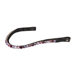 Frontal Supreme Shade met strass Zwart / paars