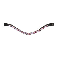 Frontal Supreme Shade avec strass Noir / violet