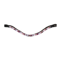 Frontal Supreme Shade met strass Zwart / paars