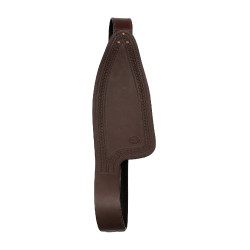 Fenders de selle western Pool’s en cuir Marron
