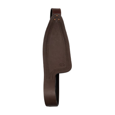 Leren westernzadel-fenders van Pool’s Bruin