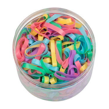 Manenelastiekjes Supreme (doos 500 stuks) Multicolor Manenelastiekjes Supreme (doos 500 stuks) Multicolor