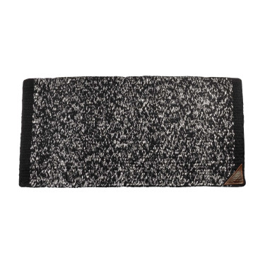 Tapis de western Mayatex Pool’s laine Lurex 34×36 Noir