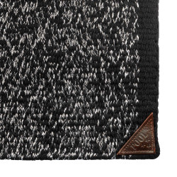 Tapis de western Mayatex Pool’s laine Lurex 34×36 Noir