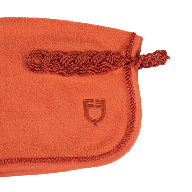Couverture polaire Equestro pour cheval jouet Rouge brique Couverture polaire Equestro pour cheval jouet Rouge brique