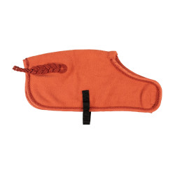 Couverture polaire Equestro pour cheval jouet Rouge brique Couverture polaire Equestro pour cheval jouet Rouge brique