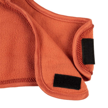 Couverture polaire Equestro pour cheval jouet Rouge brique Couverture polaire Equestro pour cheval jouet Rouge brique