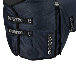 Couverture d'extérieur Equestro Nevada 250g tissu ripstop Marine Bleu marine Couverture d'extérieur Equestro Nevada 250g tissu ripstop Marine Bleu marine