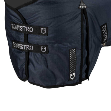 Couverture d'extérieur Equestro Nevada 250g tissu ripstop Marine Bleu marine Couverture d'extérieur Equestro Nevada 250g tissu ripstop Marine Bleu marine