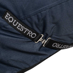 Couverture d'extérieur Equestro Nevada 250g tissu ripstop Marine Bleu marine Couverture d'extérieur Equestro Nevada 250g tissu ripstop Marine Bleu marine