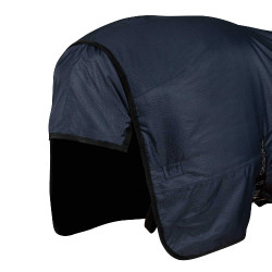Couverture d'extérieur Equestro Nevada 250g tissu ripstop Marine Bleu marine Couverture d'extérieur Equestro Nevada 250g tissu ripstop Marine Bleu marine