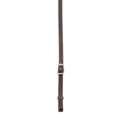 Collier de chasse western Lakota en cuir Huilé Marron