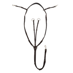 Collier de chasse Supreme hunting avec martingale réglable Marron foncé