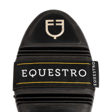 Brosse souple naturelle flexible Equestro Noir Brosse souple naturelle flexible Equestro Noir