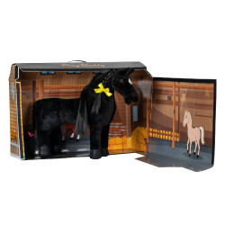 Peluche cheval Equestro 48×33 cm – jouet d’équitation