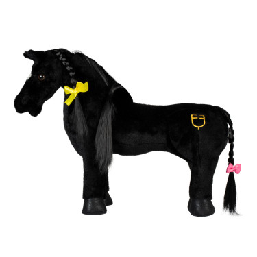 Paardenspeelgoed Equestro knuffelpaard 48×33 cm – paardrijden