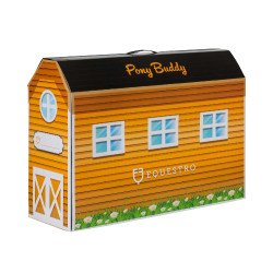 Paardenspeelgoed Equestro knuffelpaard 48×33 cm – paardrijden