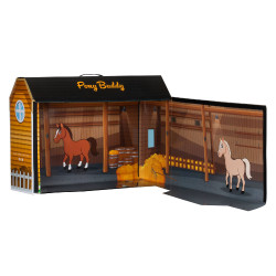 Peluche cheval Equestro 48×33 cm – jouet d’équitation