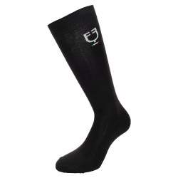 Chaussettes techniques Equestro x FISE par 3 Noir / marine / bleu de savoie Blanc Chaussettes techniques Equestro x FISE par 3 Noir / marine / bleu de savoie Blanc