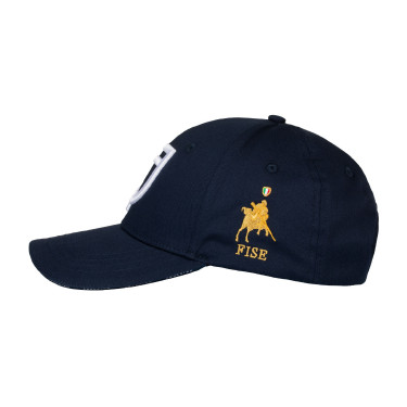 Unisex pet Equestro x FISE Marineblazer Marineblauw