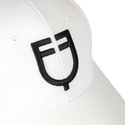 Casquette unisexe Equestro x FISE Blanc