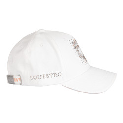 Damespet Equestro met strasslogo