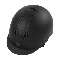 Casque Equestro unisex Azael avec molette arrière avec EN 1384-2023 Noir / noir Casque Equestro unisex Azael avec molette arrière avec EN 1384-2023 Noir / noir