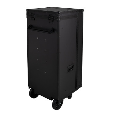 Casier de sellerie Equestro noir – matériel d’équitation 65×62×138