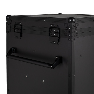 Casier de sellerie Equestro noir – matériel d’équitation 65×62×138